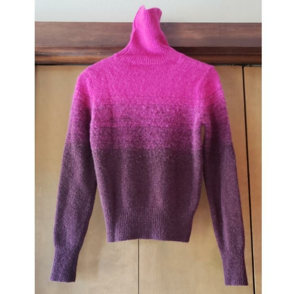 ❌SOLD❌Dries Van Noten Gradient Ombre Pink Sweater - Picture 2 of 3